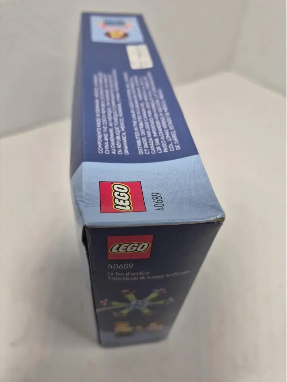 LEGO 40689 Firework Celebrations Exclusive NIB Sealed Box Squished A488 - Picture 2 of 8